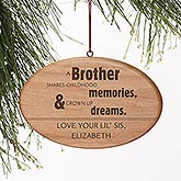 Personalized Christmas Ornaments - Special Brother - 13875