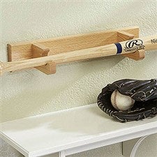 Oak Baseball Bat Display Stand - 13908