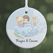 Personalized Christmas Ornaments - Precious Moments Romantic Couple - 13964