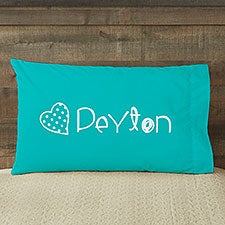 Personalized Girls Pillowcase - Loving Name - 13975