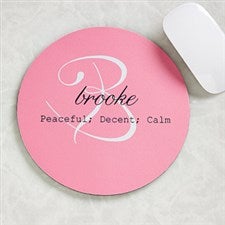 Personalized Mouse Pads - Name Meaning - 13984