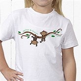 Personalized Twins Clothing - Two Little Monkeys - 14002