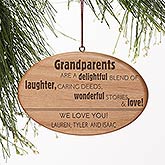 Personalized Christmas Ornaments - Wonderful Grandparent - 14027