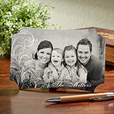 Personalized Photo Tabletop Plaque - Family Bond - 14077