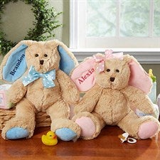 Personalized Stuffed Easter Bunny - 14129