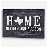 Personalized Canvas Prints - State of Love - 14131