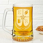 Personalized Beer Mugs - My Crest - 14147