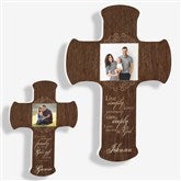 Personalized Photo Wall Cross - Family Blessings - 14167