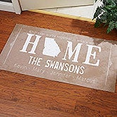 Personalized Doormats - State Of Love - 14169