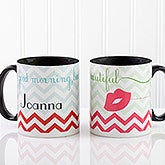 Personalized Coffee Mugs - Good Morning, Beautiful - 14171