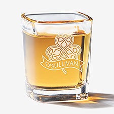 Personalized Shot Glasses - Celtic Shamrock - 14203