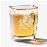 Personalized Shot Glasses - Celtic Shamrock - 14203
