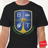 Personalized Custom Crest T-Shirts - 14211