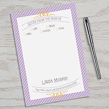 Personalized Notepads - From the Mom Of - 14225