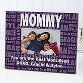Personalized Picture Frames for Her - Repeating Name - 14233
