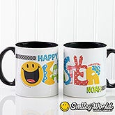 Personalized Easter Coffee Mugs - Smiley Face - 14247