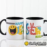 Personalized Smiley Face Easter Coffee Mug