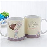 Personalized Coffee Mugs for Mom - Precious Moments Flower Bouquet - 14273