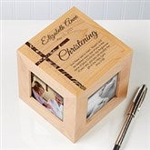Personalized Photo Cubes - Christening & Baptism - 14283