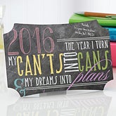 Personalized Inspirational Plaques - My Year - 14308