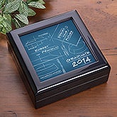 Personalized Graduation Jewelry Box - Design Your Future - 14310