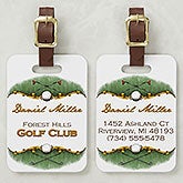 Personalized Golf Bag Tags - Golf Course - 14384