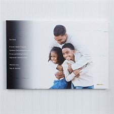 Personalized Canvas Prints - Photo Sentiments For Him - 14397