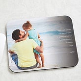 Personalized Photo Mouse Pad for Him - Photo Sentiments  - 14398