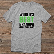 Personalized Grandpa Shirts - Grand Dude - 14438