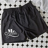 Personalized Wedding Boxer Shorts - Happy Couple - 14482