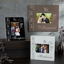 Personalized Wedding Picture Frames - We Said I Do - 14501