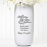 Personalized Wedding Memorial Vase - In Memory Of - 14511