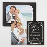 Personalized Photo Wedding Thank You Cards - Wedding Season - 14519