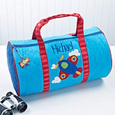 Personalized Kids Duffel Bags - Airplane - 14552