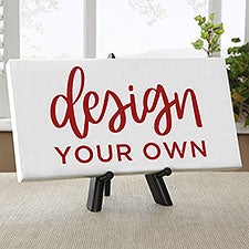 Design Your Own Custom Canvas Print - 5.5" x 11" - 14588
