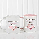 Personalized Coffee Mug - Mothers Day - Happiness is having grandchildren - 14646