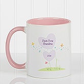 Personalized Coffee Mugs - First Time Grandma - 14648