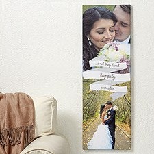 Personalized Wedding Photo Canvas - Forever And Always - 14685