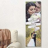 Personalized Wedding Photo Canvas - Forever And Always - 14685
