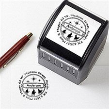 Personalized Holiday Address Stamp - Three Wise Men - 14729