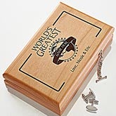 Custom Personalized Wooden Valet In World's Greatest Design - 1473