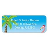 Personalized Holiday Return Address Labels - Warmest Wishes - 14762