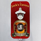 Personalized Magnetic Bottle Opener - Vintage Bar - 14800