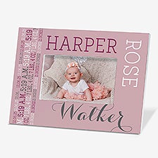 Personalized Picture Frame - Darling Baby Girl - 14860