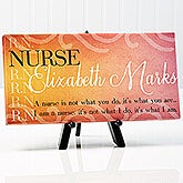 Inspiring Medica Professional Personalized Canvas Print - 14864