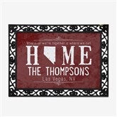 Personalized State Of Love Doormat - State Map - 14871