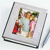 Silver Engraved Photo Album - Anniversary Memories - 14917