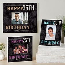 Personalized Picture Frame - Vintage Birthday - 14963