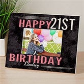 Personalized Picture Frame - Vintage Birthday - 14963
