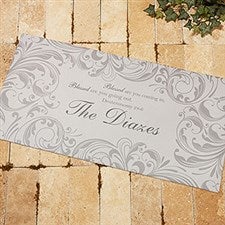 Personalized Doormat - Family Blessings - 14965